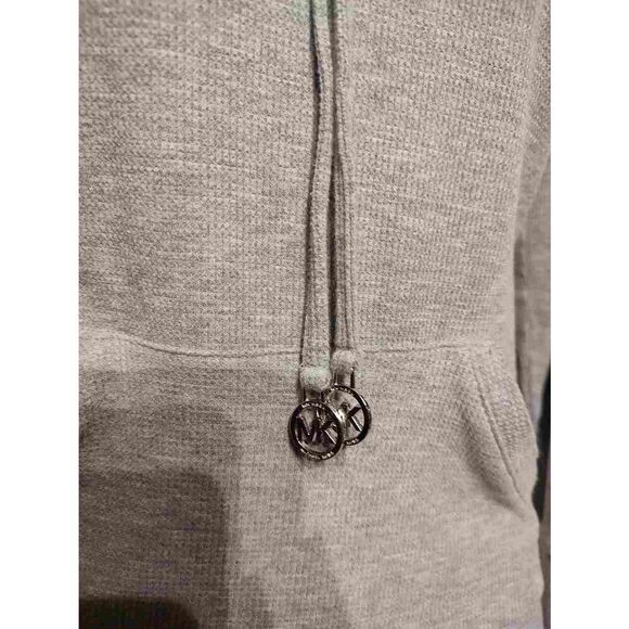 Michael Kors hooded thermal top size medium - Picture 2 of 4